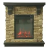 Electric Fireplace, 220V, 1500W, Ceramic - view 4