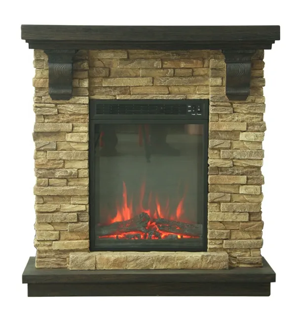 Electric Fireplace, 220V, 1500W, Ceramic - view 4