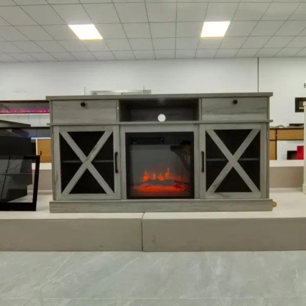 Electric Fireplace, 23", 750W, Plastic - view 6
