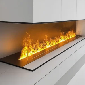 Electric Fireplace, 2500mm, 3D