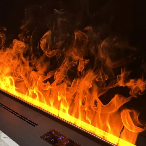Electric Fireplace, 2500mm, 3D - view 2