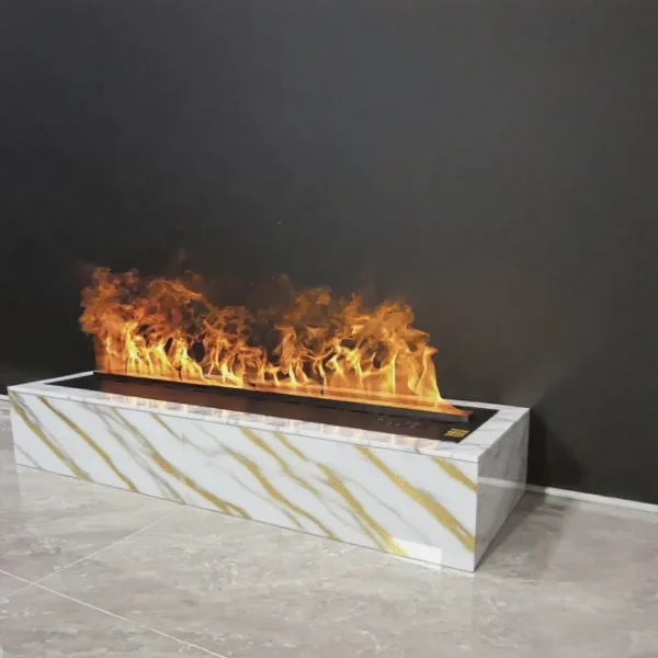 Electric Fireplace, 2500mm, 3D - view 4