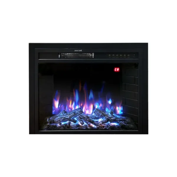 Electric Fireplace, 28''30''Retro, 750, Glass