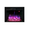 Electric Fireplace, 28''30''Retro, 750, Glass - view 3