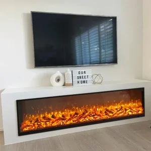 Electric Fireplace, 30-100, LED