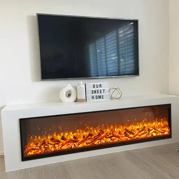 Electric Fireplace, 30-100, LED