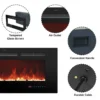 Electric Fireplace, 30", 1500W, Steel - view 4