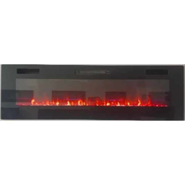 Electric Fireplace, 30-Inch, 1500W, Wall, LED