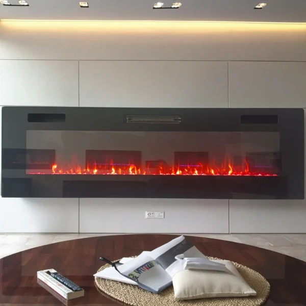 Electric Fireplace, 30-Inch, 1500W, Wall, LED - view 3