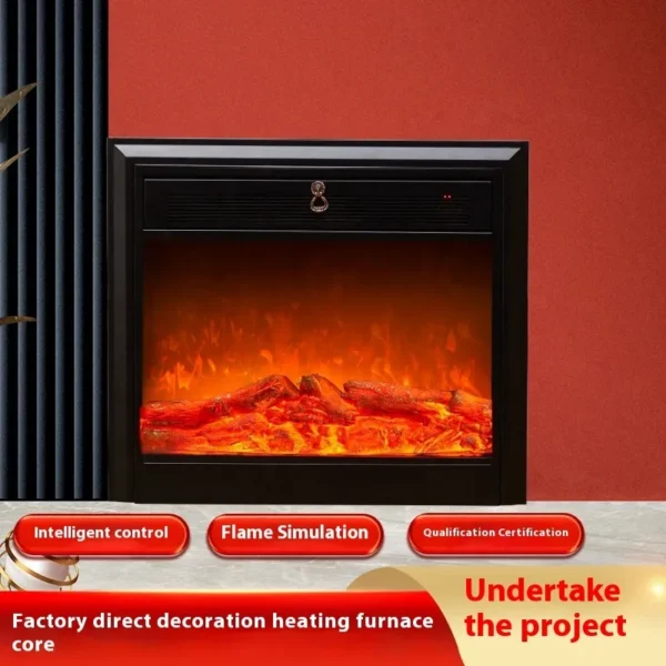 Electric Fireplace, 30-inch, 750, Metal - view 3