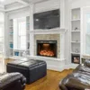 Electric Fireplace, 30-Inch, 750W, Metal+glass - view 6