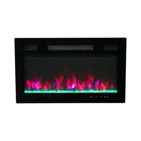 Electric Fireplace, 30-inch, Steel, Electric Fireplaces - view 2