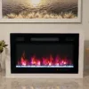 Electric Fireplace, 30-inch, Steel, Electric Fireplaces - view 4