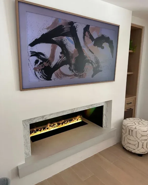 Electric Fireplace, 304, Stainless, Steel - view 2