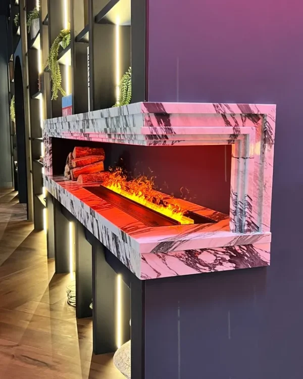 Electric Fireplace, 304, Stainless, Steel - view 6