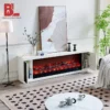 Electric Fireplace, 399S, Wooden - view 4