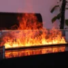 Electric Fireplace, 3D, 1000W, Metal - view 4
