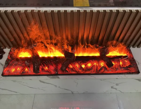 Electric Fireplace, 3D, 110-240V, 100W - view 3