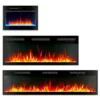 Electric Fireplace, 3D, 1500 W, Ceramic