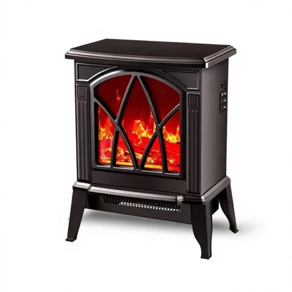 Electric Fireplace, 3D, 2000W, Flame retardant ABS - view 2