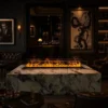 Electric Fireplace, 3D, 304 stainless steel