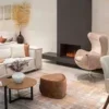 Electric Fireplace, 3D, 304 stainless steel - view 3