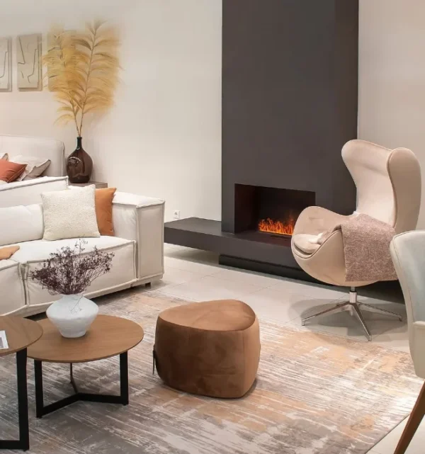 Electric Fireplace, 3D, 304 stainless steel - view 3