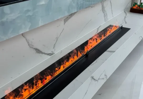 Electric Fireplace, 3D, 304 stainless steel - view 4