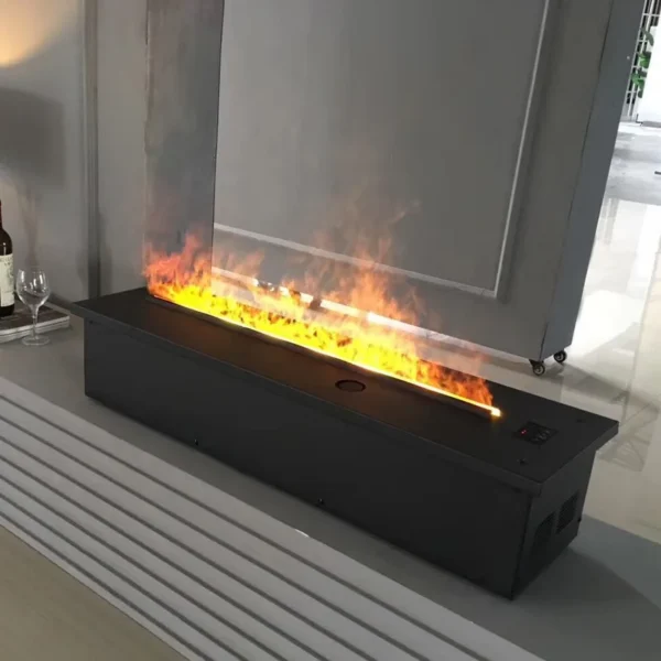 Electric Fireplace, 3D, Electric Fireplaces - view 3