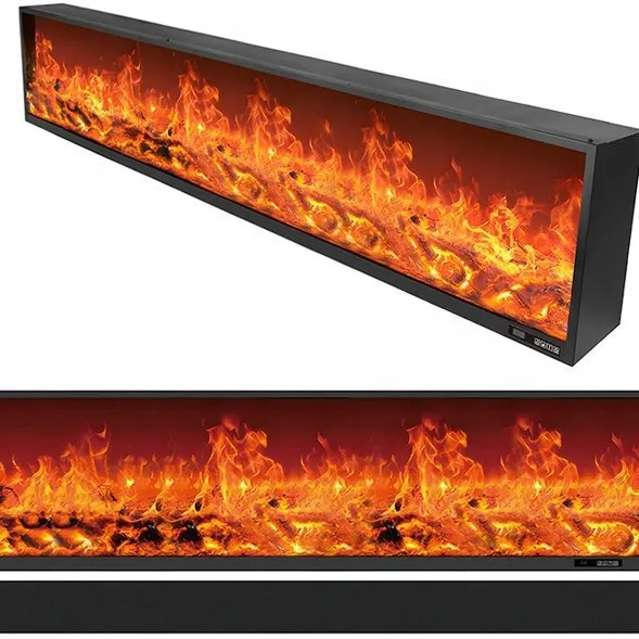 Electric Fireplace, 3D, LED, RGB - view 5