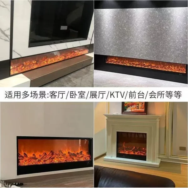 Electric Fireplace, 3D, LED, RGB - view 6