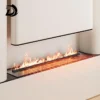 Electric Fireplace, 3D, LED, Steel - view 6