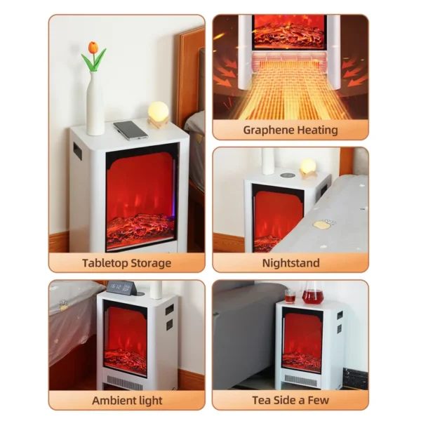 Electric Fireplace, 3D, PTC - view 2