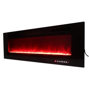 Electric Fireplace, 3d, Wall