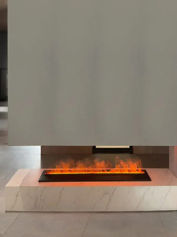 Electric Fireplace, 3D, Wall - view 6
