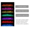 Electric Fireplace, 3D, Wall, 1-9H - view 6