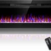 Electric Fireplace, 43-Inch, 120V, 3D, LED