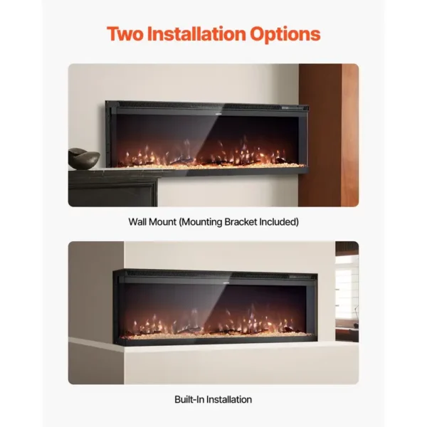 Electric Fireplace, 50-Inch, 1500W - view 6