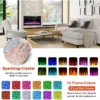Electric Fireplace, 50-Inch, Wall - view 5