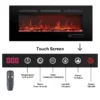Electric Fireplace, 50-Inch, Wall, 120V - view 4