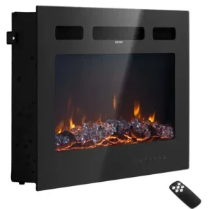 Electric Fireplace, 50-Inch, Wall, 1500W