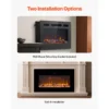 Electric Fireplace, 50-Inch, Wall, 1500W - view 6