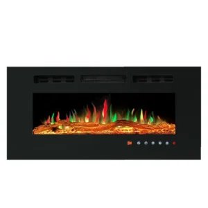 Electric Fireplace, 50", Wall