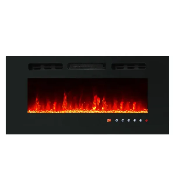 Electric Fireplace, 50", Wall - view 3