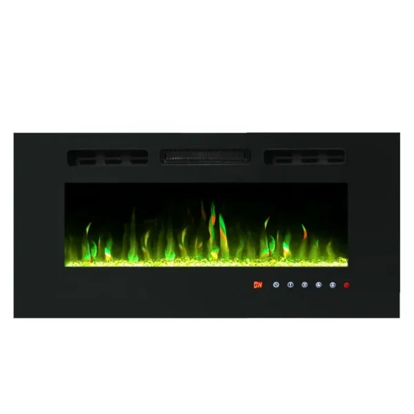 Electric Fireplace, 50", Wall - view 4