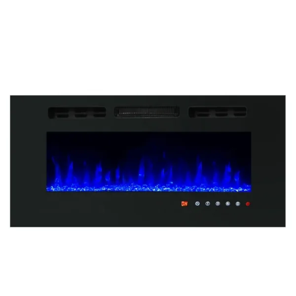 Electric Fireplace, 50", Wall - view 5