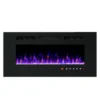 Electric Fireplace, 50", Wall - view 6