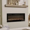 Electric Fireplace, 50", Wall, 500W - view 2