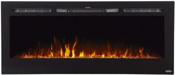 Electric Fireplace, 50", Wall, 500W - view 4