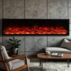 Electric Fireplace, 500mm, Wall - view 5